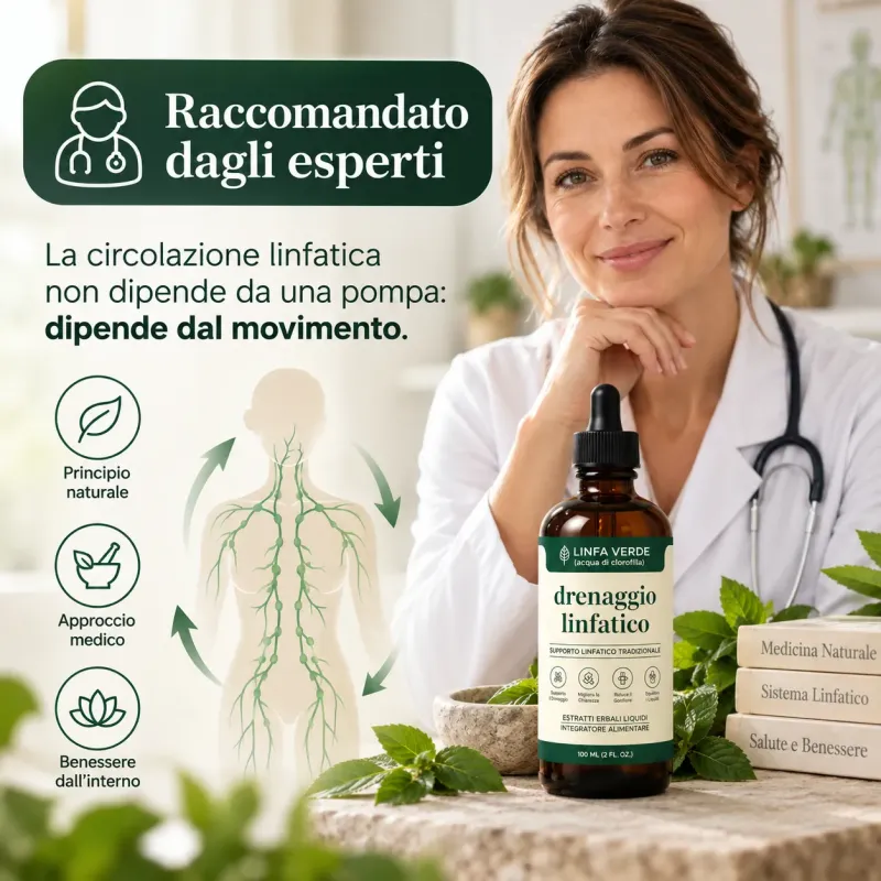 Raccomandato dagli esperti: la circolazione linfatica dipende dal movimento