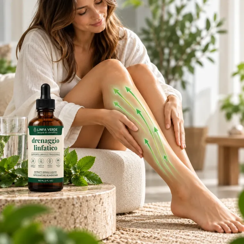 Linfa Verde rimette in movimento i liquidi delle gambe